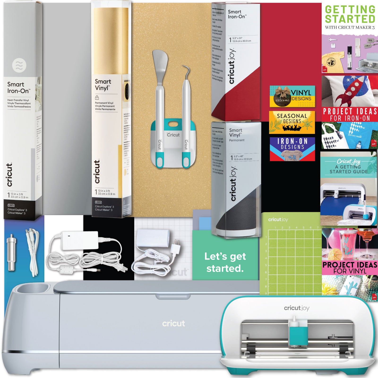 Cricut Maker 3 Machine and Joy Machine Combo Bundle