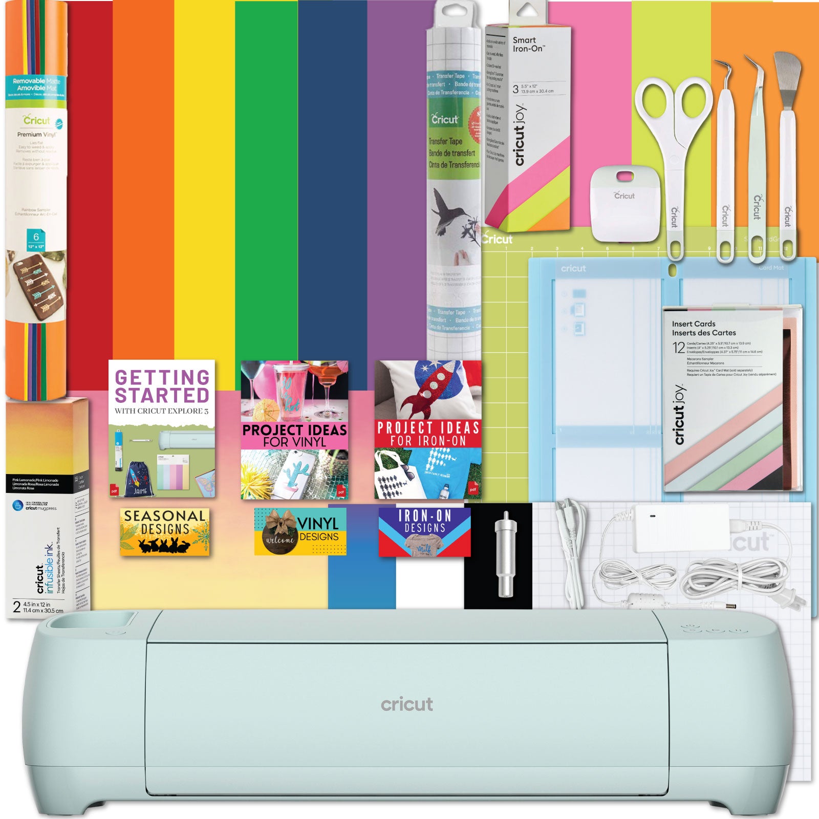 Cricut Explore 3 Craft Cutting Machine Ultimate Sampler Bundle