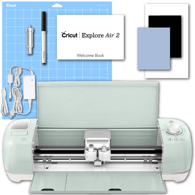 Open Box Cricut Explore Air 2 Machine in Mint