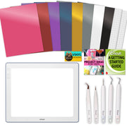 Cricut BrightPad Go & Weeding Tools Bundle