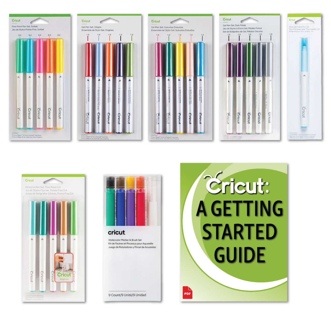 Cricut Mega Pen Sets Bundle