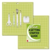 Cricut Tools Basic Set and 2 Pack Cutting Mats 12 in.x12 in. Guide Bundle