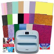 Cricut EasyPress 3 9x9 Heat Press with Variety Iron-On Materials Bundle