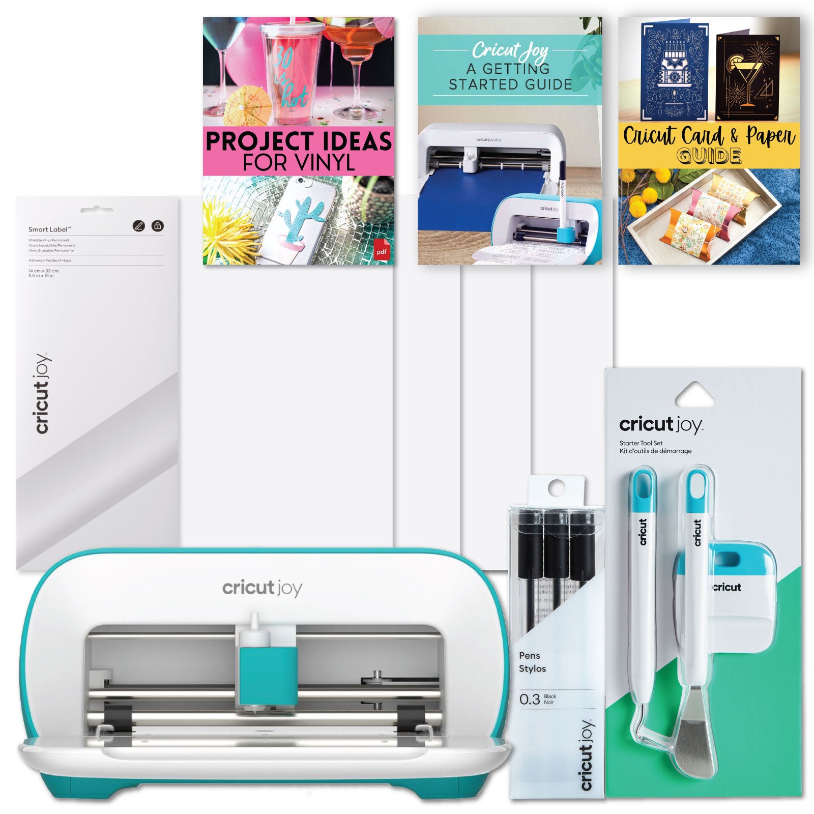 Cricut Joy Machine with Joy Label White and 3 Pen Packs