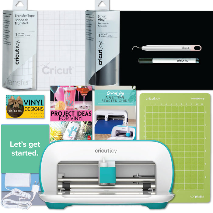 Cricut Joy with Smart Vinyl, Transfer Tape and Tools Beginner Bundle