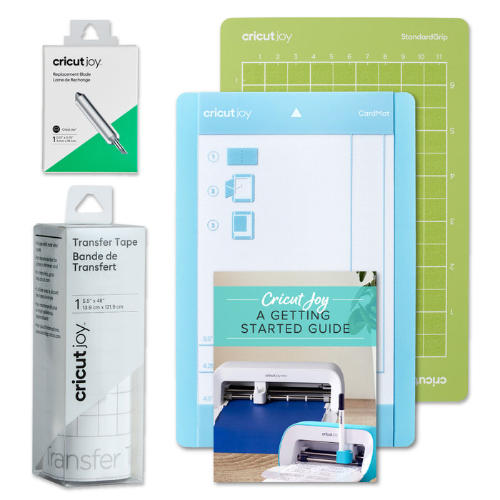 Cricut Joy Essential Accessory Bundle - Cutting Machine Replacement Blade and Mats