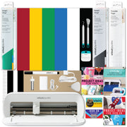 Cricut Joy Xtra Die-Cutting Machine with Permanent Smart Vinyl Sampler Packs, Transfer Tape and Tool Set Bundle